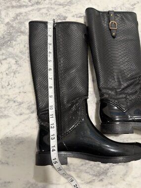 gios eppo | Shoes | C12 Gios Eppo Faux Snake Rain Boots See Photos For ...